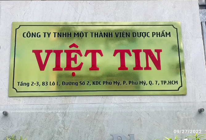 Công Ty TNHH Một Thành Viên Dược Phẩm Việt Tin