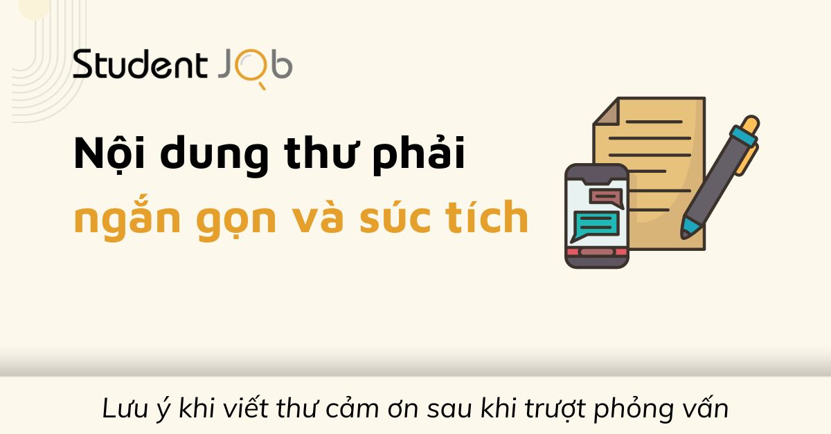 Nội dung ngắn gọn và súc tích