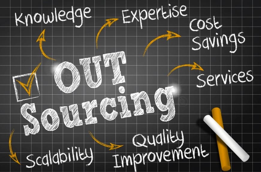 Lợi ích của outsourcing khi thuê ngoài.