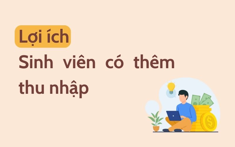 lợi ích công việc online có thêm thu nhập