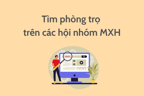 tìm phòng trọ qua hội nhóm sinh viên trên mạng