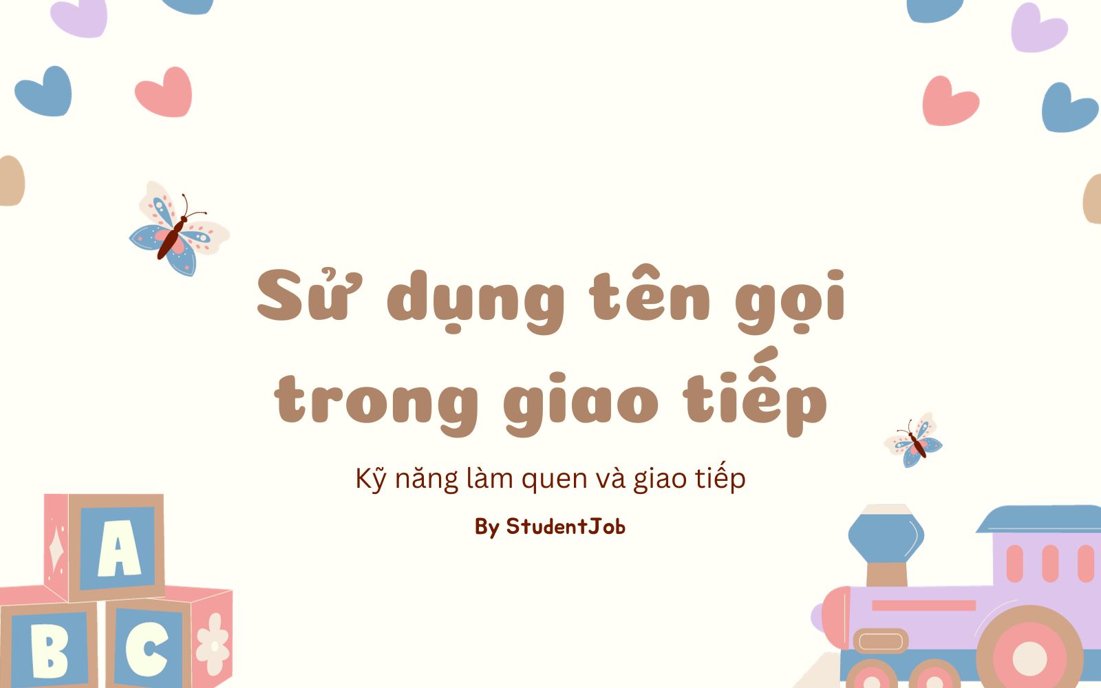 Sử dụng tên gọi trong giao tiếp