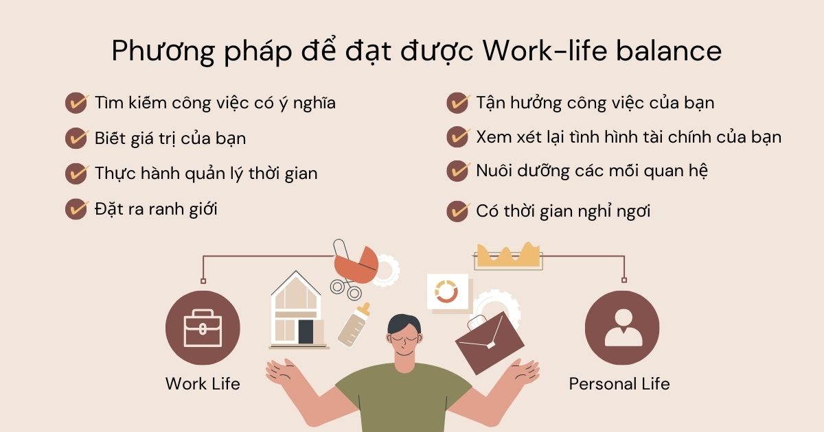 phương pháp để đạt được work-life balance